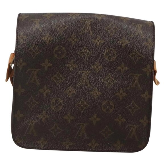 LOUIS VUITTON Monogram Cartouchiere MM Shoulder Bag M51253 LV Auth BA3758 - Picture 2 of 16